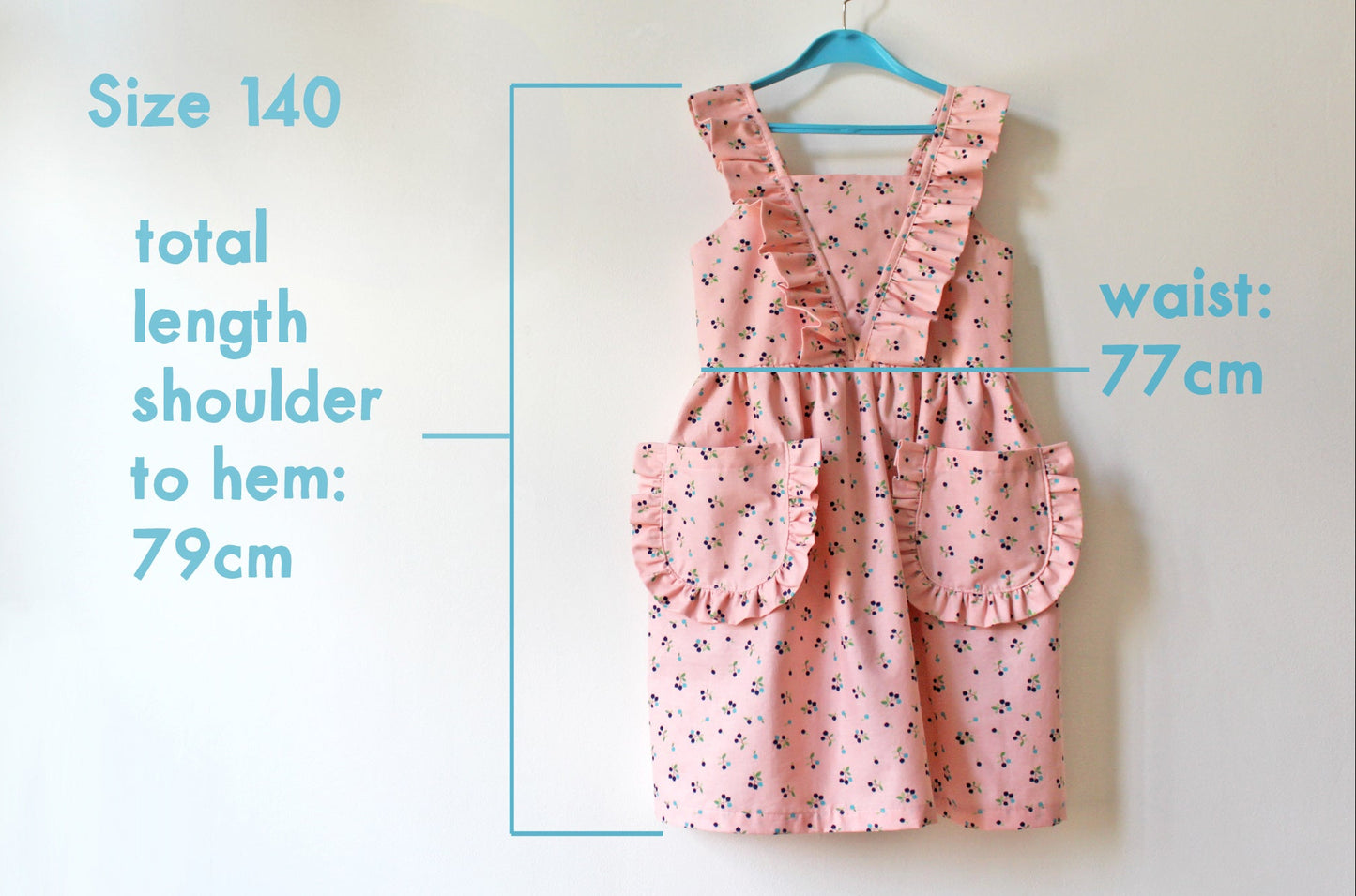 FLORA DRESS - KIDS - SIZE 140