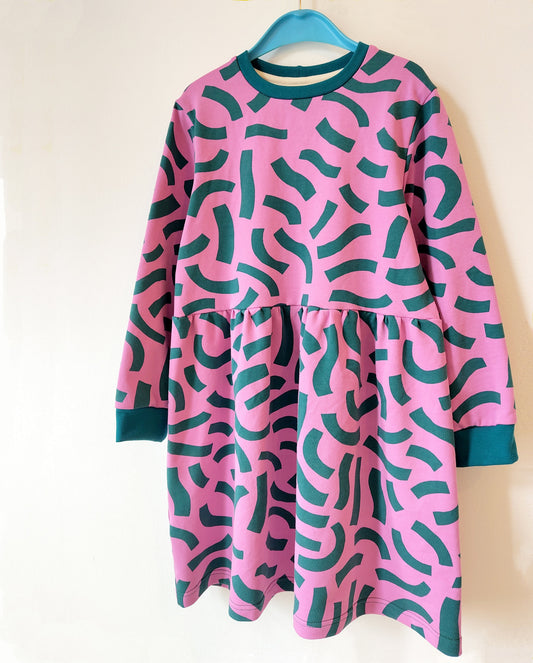 KIDS SWEATER DRESS - 134